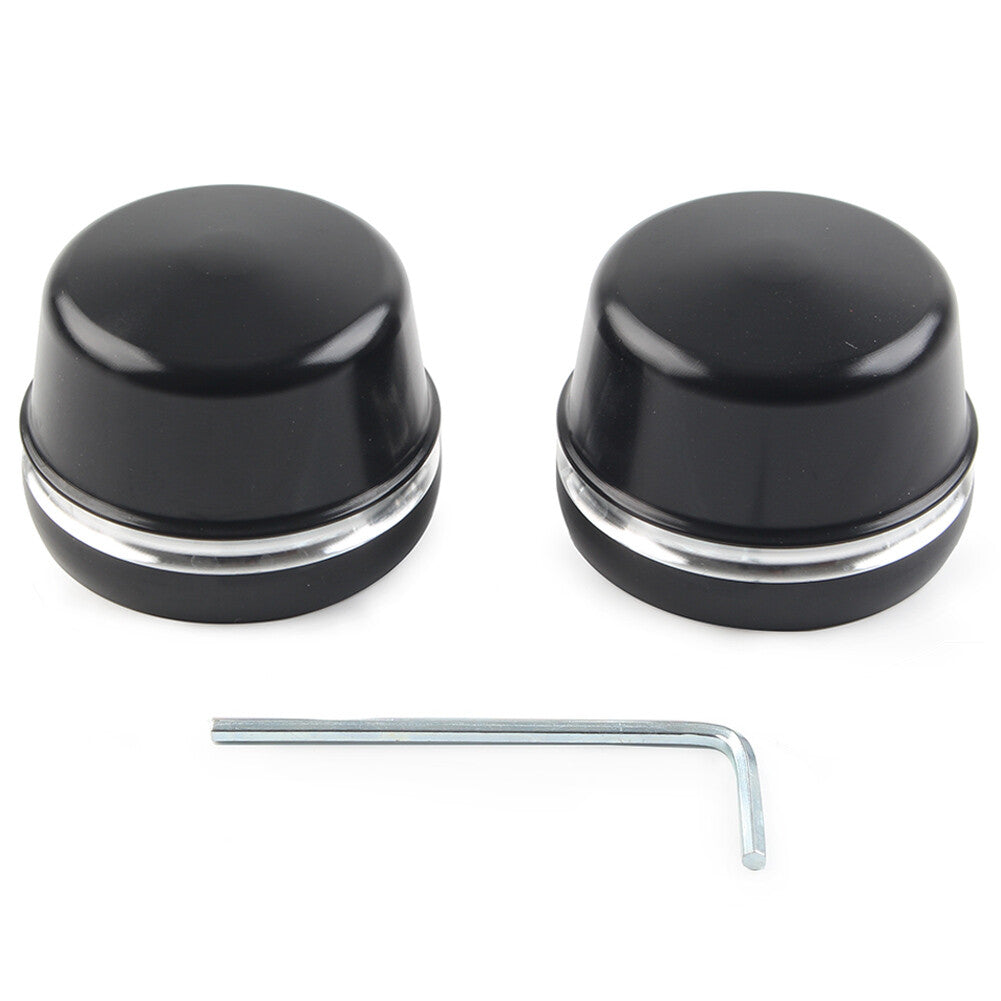 for Harley Electra Glide Ultra Classic FLHTC FLHTCU Front Axle Cap Nut Covers UK