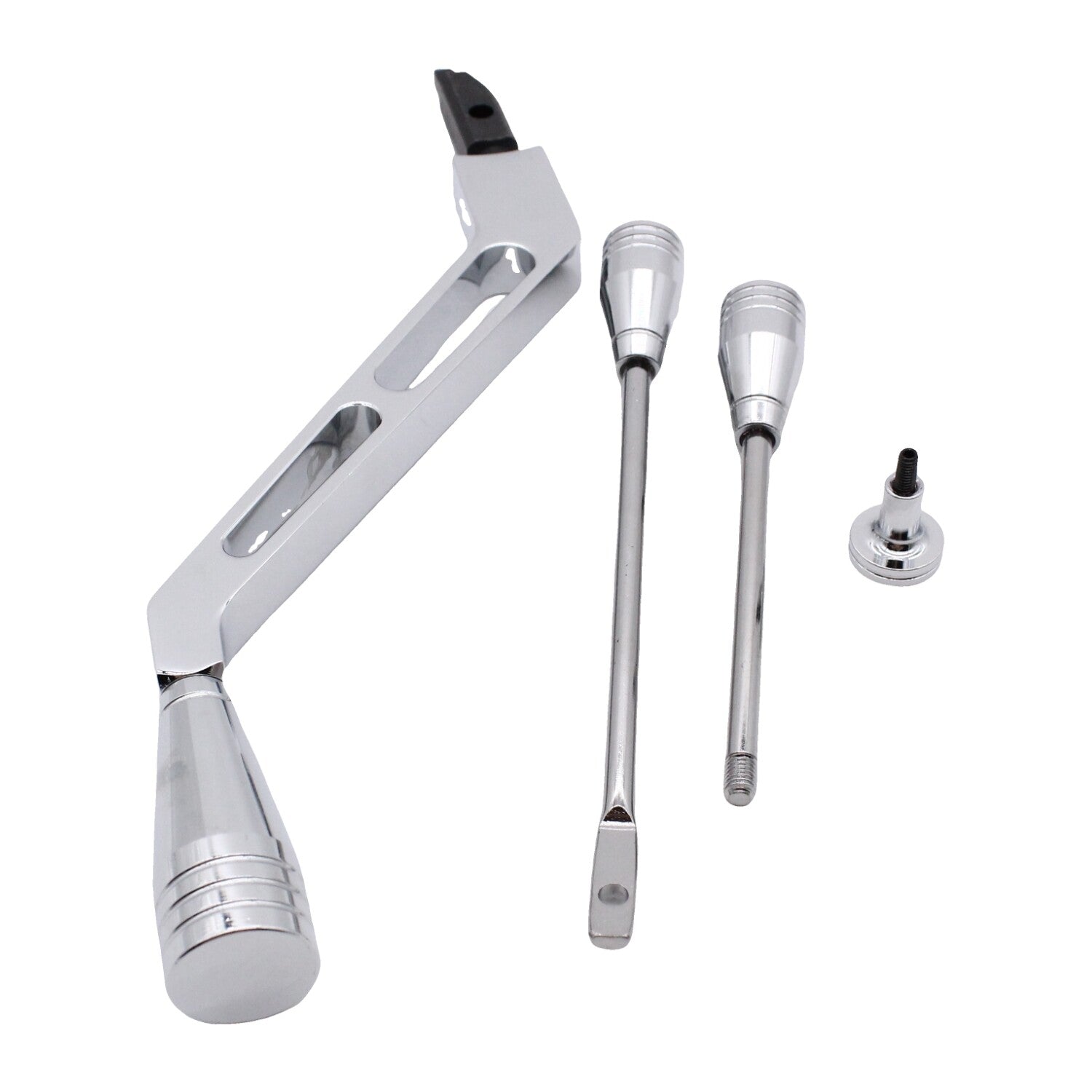 Polished Billet Column Shifter Lever Turn Signal Hazard Tilt Fits for Chevrolet