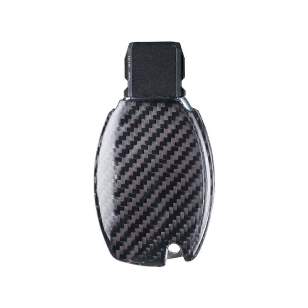 Carbon Fiber Remote Key Fob Shell Cover Case Fit for Mercedes Benz CLA CLS CLK GLK Q