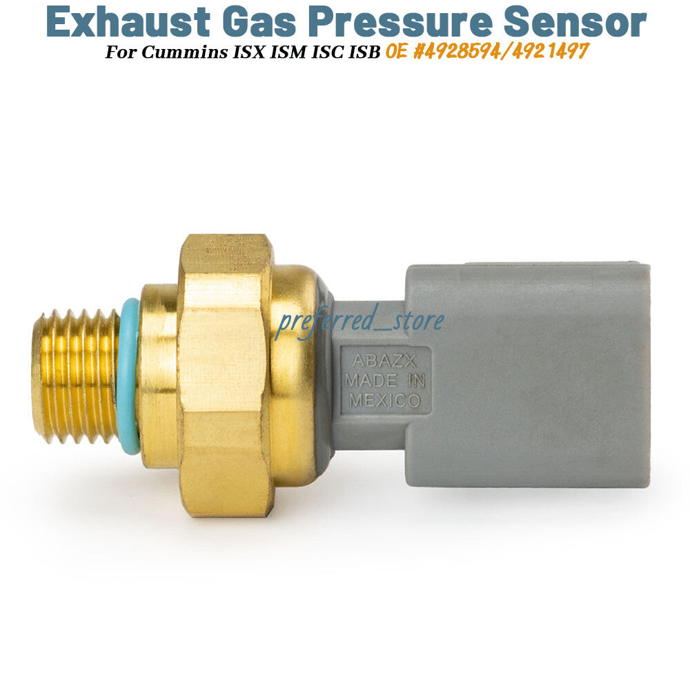 4921497 Exhaust pressure sensor suitable for ISX ISM ISC ISB 4928594 4921746- v