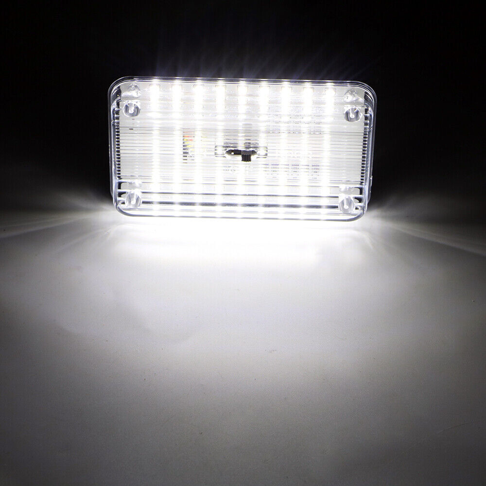36LED White Reading Dome Light Caravan Interior Cabin Roof Lamp Auto Motorhome