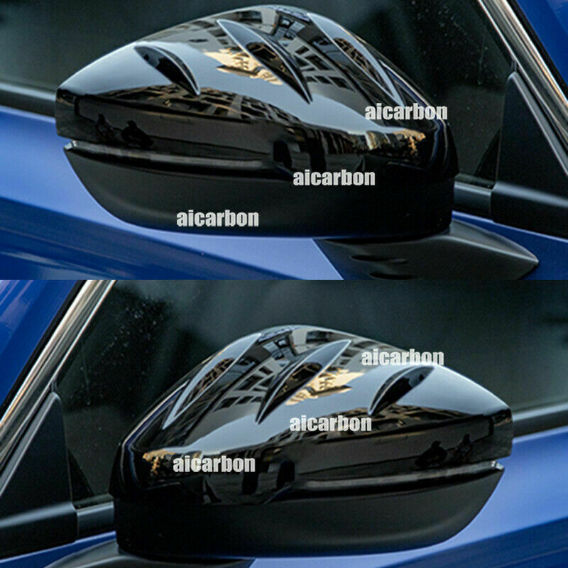 for Honda for Civic 11th 2022 2023 Gloss Black Outer RearView Side Mirror Cover Trim