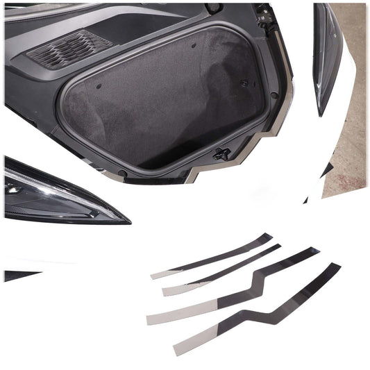 3-Piece Air Cover Grille Flow Heater Hose Hole Cover for FJ Cruiser 2007-2021- v