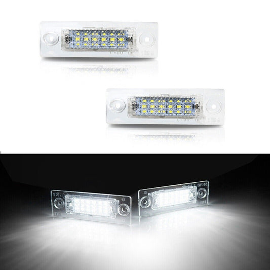 2PCS LED LICENSE PLATE LIGHTS LAMPS for VW for JETTA 2005 2006 2007 2008 2009 2010 Q