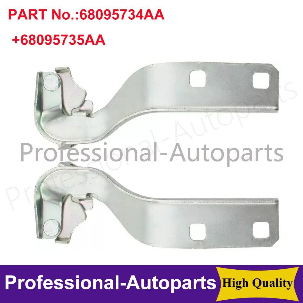 1Pair Left&Right Hood Hinges Driver & Passenger Side Fit for ProMaster 2500 Q