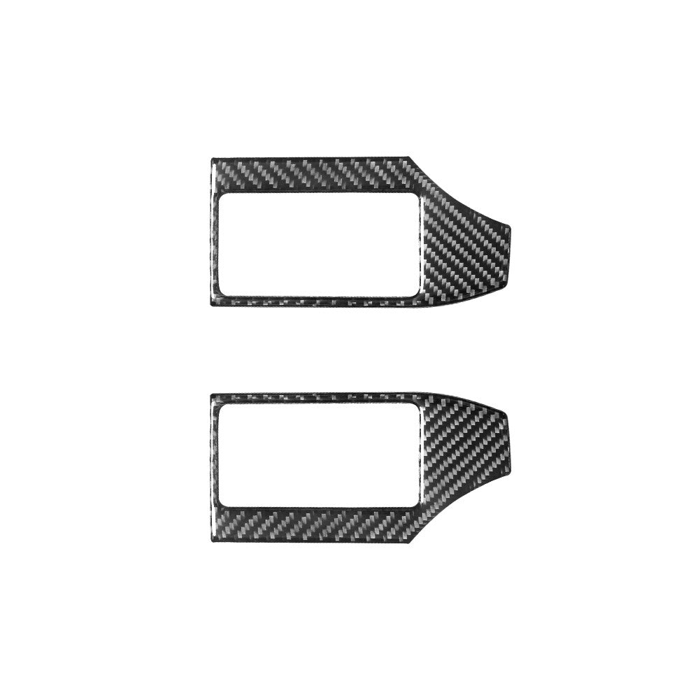 Red Carbon Fiber Rear Vent Outlet Frame Cover For X5 E70 X6 E71 2008-2013 A v