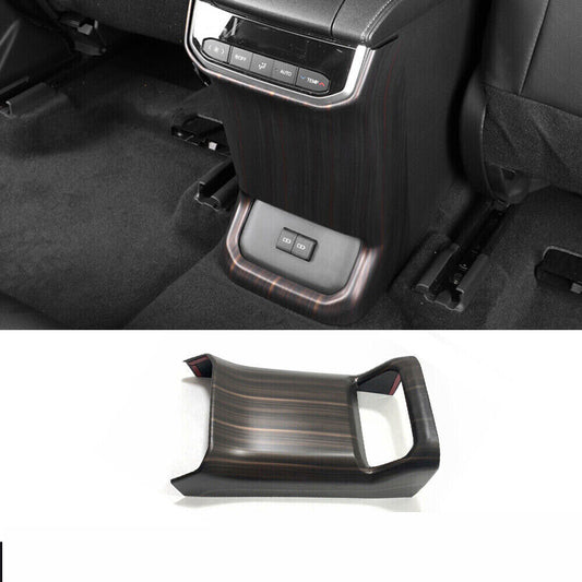 for Toyota Highlander 20-24 Wood Grain Rear Air Outlet Vent Panel Cover Trim 1X