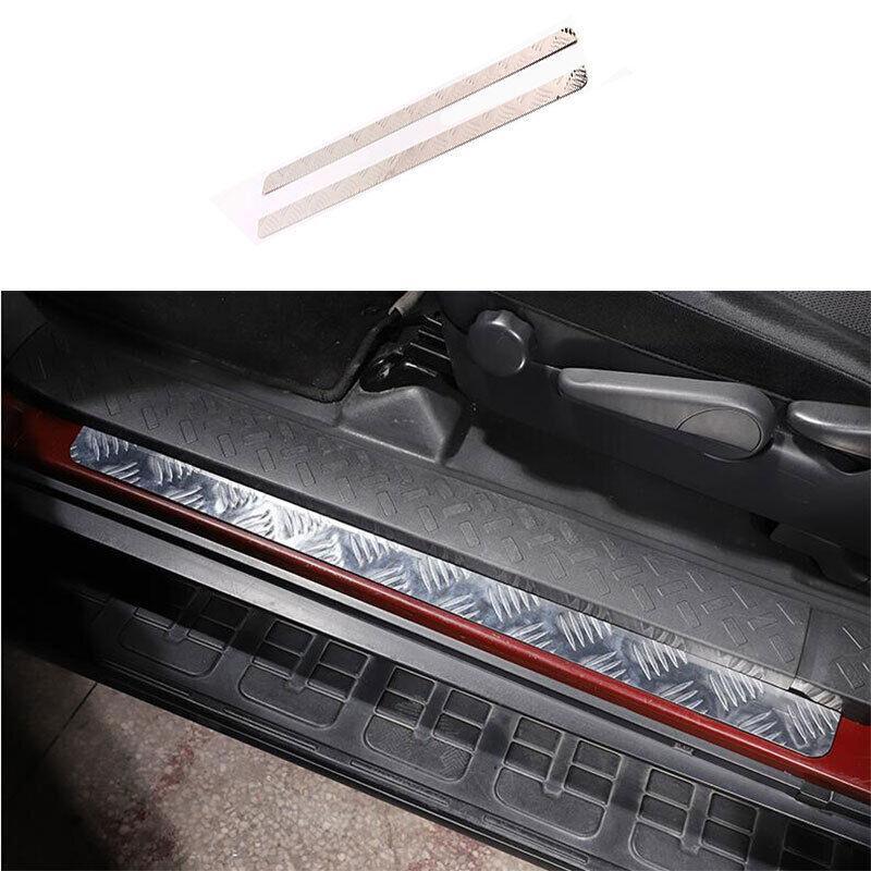 for Toyota FJ Cruiser 2007-21 Aluminum Door Sill Threshold Protector Scuff Plate