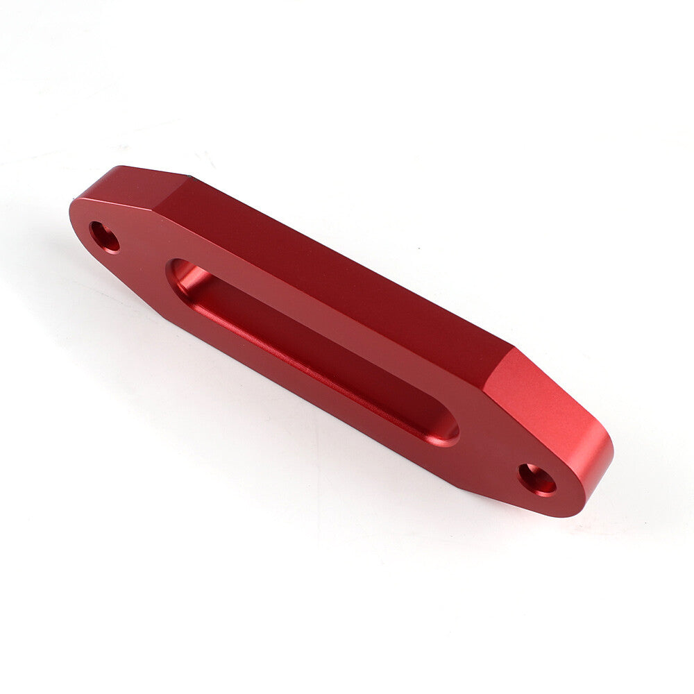 Hawse Fairlead for Synthetic Winch Rope Cable Lead Guide ATV Red Aluminum Q