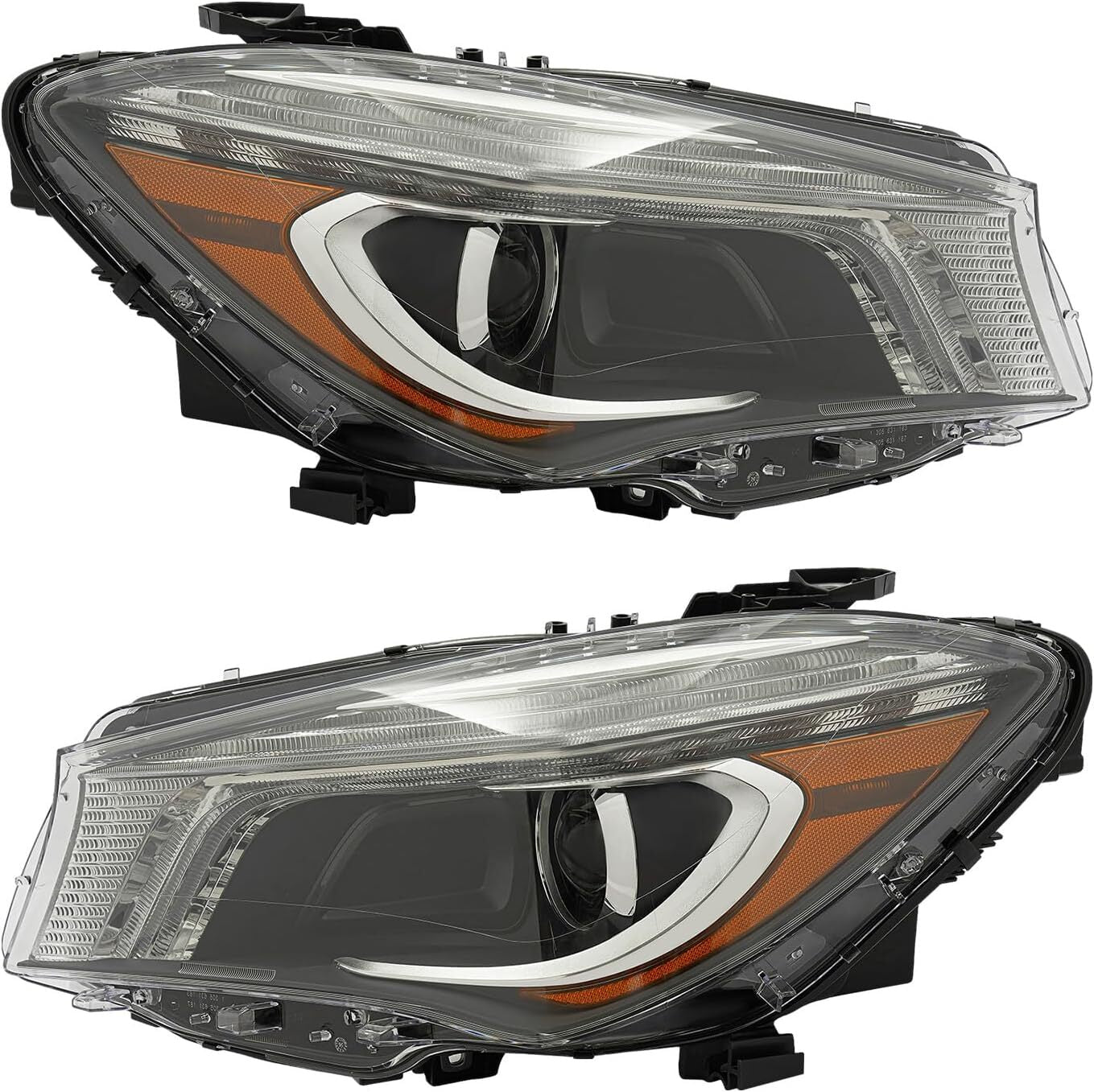 For 2014 2015 2016 for Mercedes-Benz CLA-Class C117 Xenon Headlight Assy Pair Set
