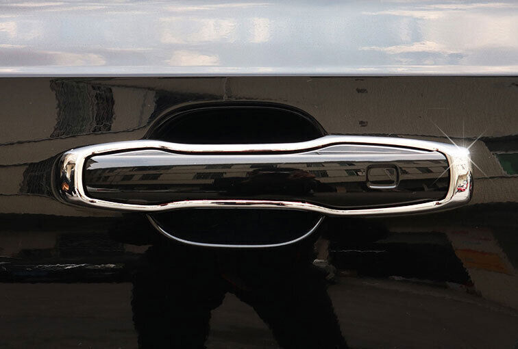 Chrome Car Door Handles Cover Trims Decoration ABS Fit for Volvo XC90 2016-2024