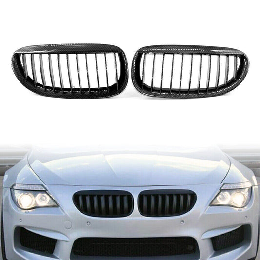 Front Kidney Bumper Grille 51137008915 for BMW E63 Coupe M6 E64 Cabrio M6 2PCS