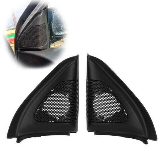 1 Pair Car Door Tweeters Speakers Panel Cover Trim Fit for Toyota for Corolla 03-06