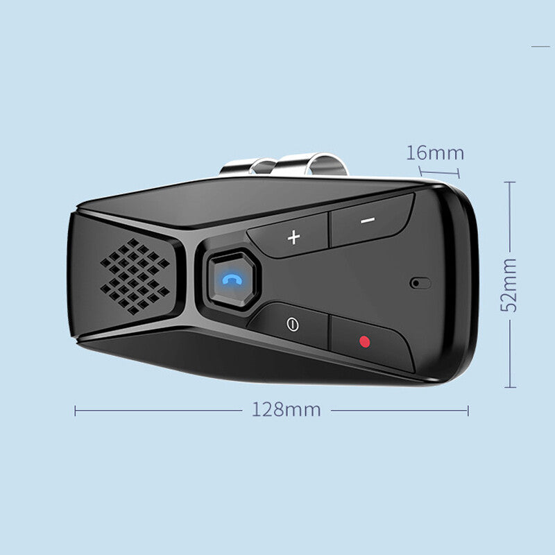 Universal Car Bluetooth v5.0 + EDR Car Kit Wireless Hands- Speakerphone n