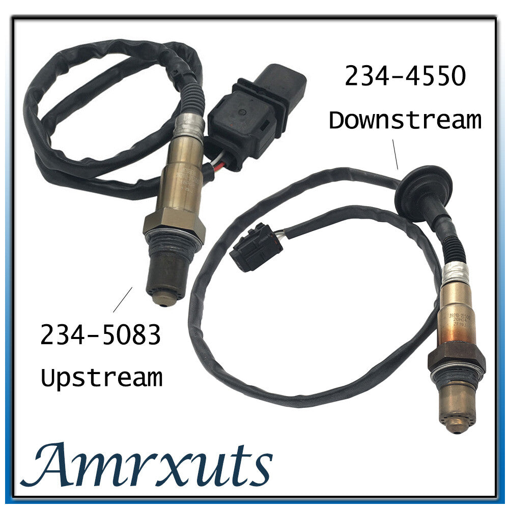 Two-pack of upstream and downstream oxygen sensors suitable for 2011-2014 for Hyundai for Elantra 1.8L and 2.0L. n