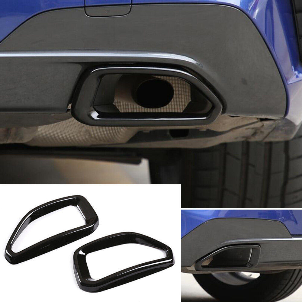for for BMW 3 Series G20 G28 2020+ Steel Black Exhaust Muffler Tail Pipe Cover