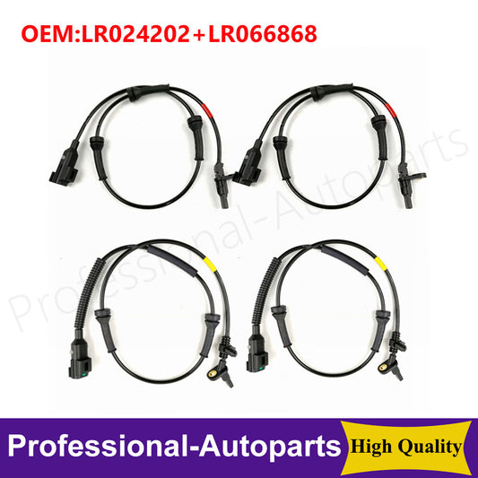 4PcsFront Rear Wheel Speed ABS Sensor for Land for Range Rover Evoque DiscoverySport