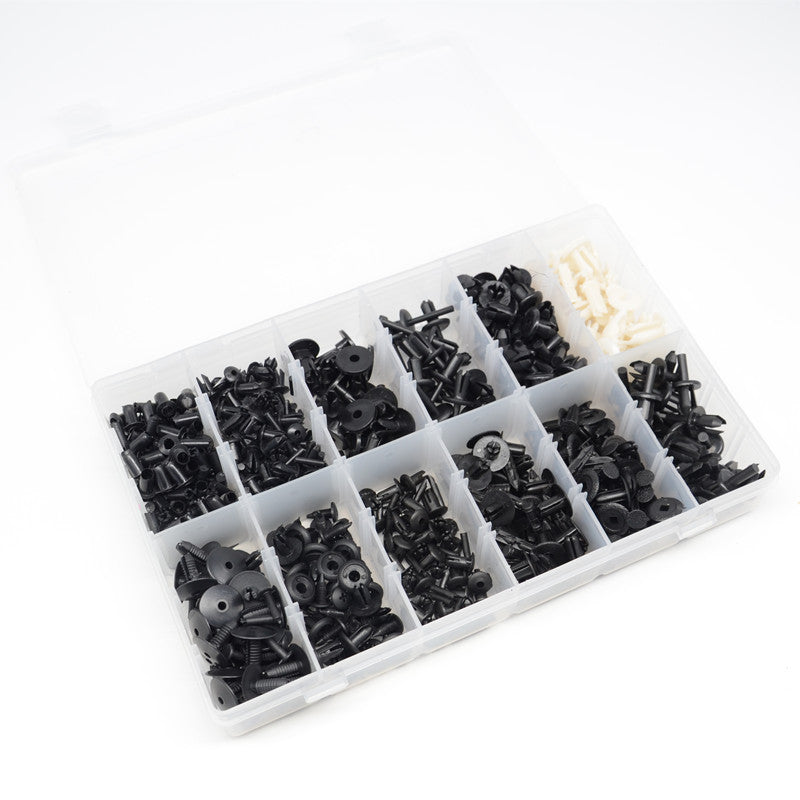 Plastic 350pcs Car Suv Push Pin Rivet Trim Clip Buckle Panel Interior Assortment