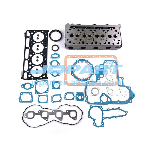 Brand new V2203 cylinder head and full gasket kit for 763C, 763F, 763G, 5600, 7753-