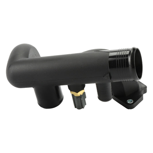 96JV8A504BD Thermostat Cover Outlet Pipe w/Sensor Fit for Jaguar Vanden Plas XJ8 XK8