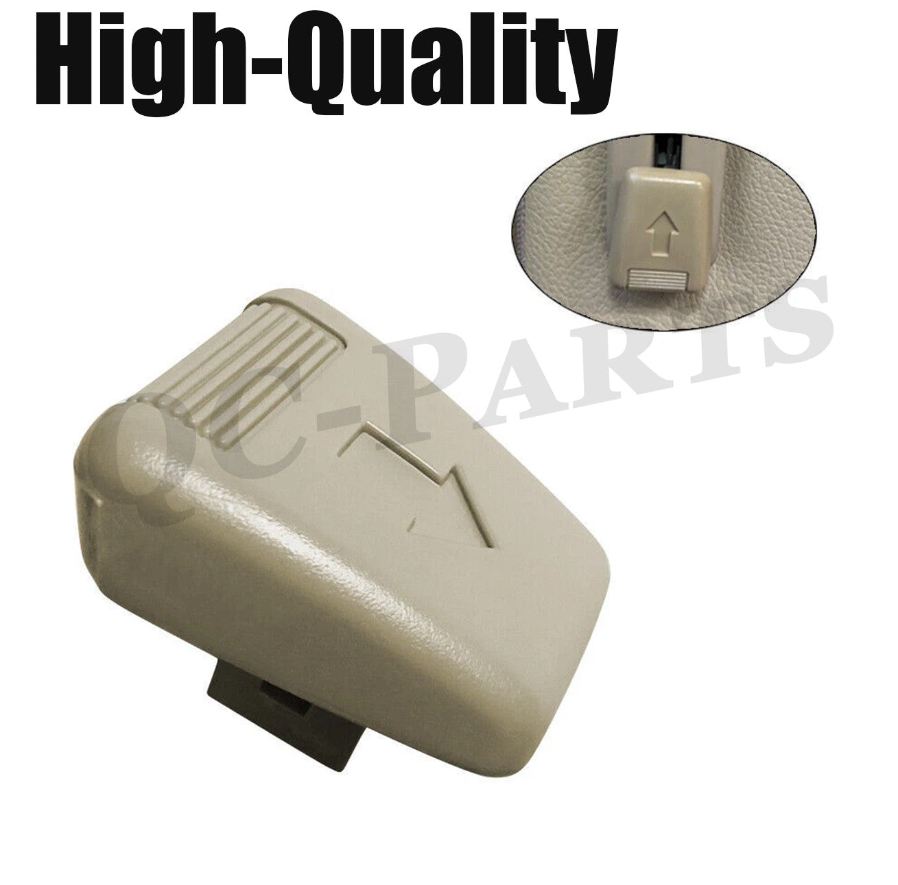 Suitable for Mitsubishi Pajero V93 V97 beige front and middle row for seat button handles
