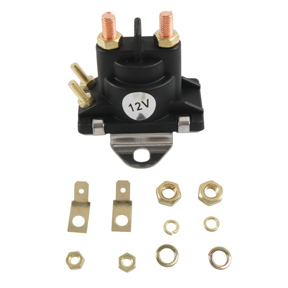 Suitable for Mercury Marine Starter solenoid valve relay XR-2045 89-96158T 4-terminal 12V - n