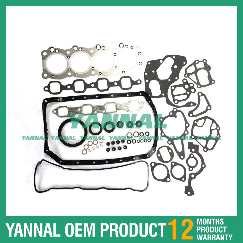 Full gasket kit - Metal 4FB1, new, durable for Isuzu diesel engines.