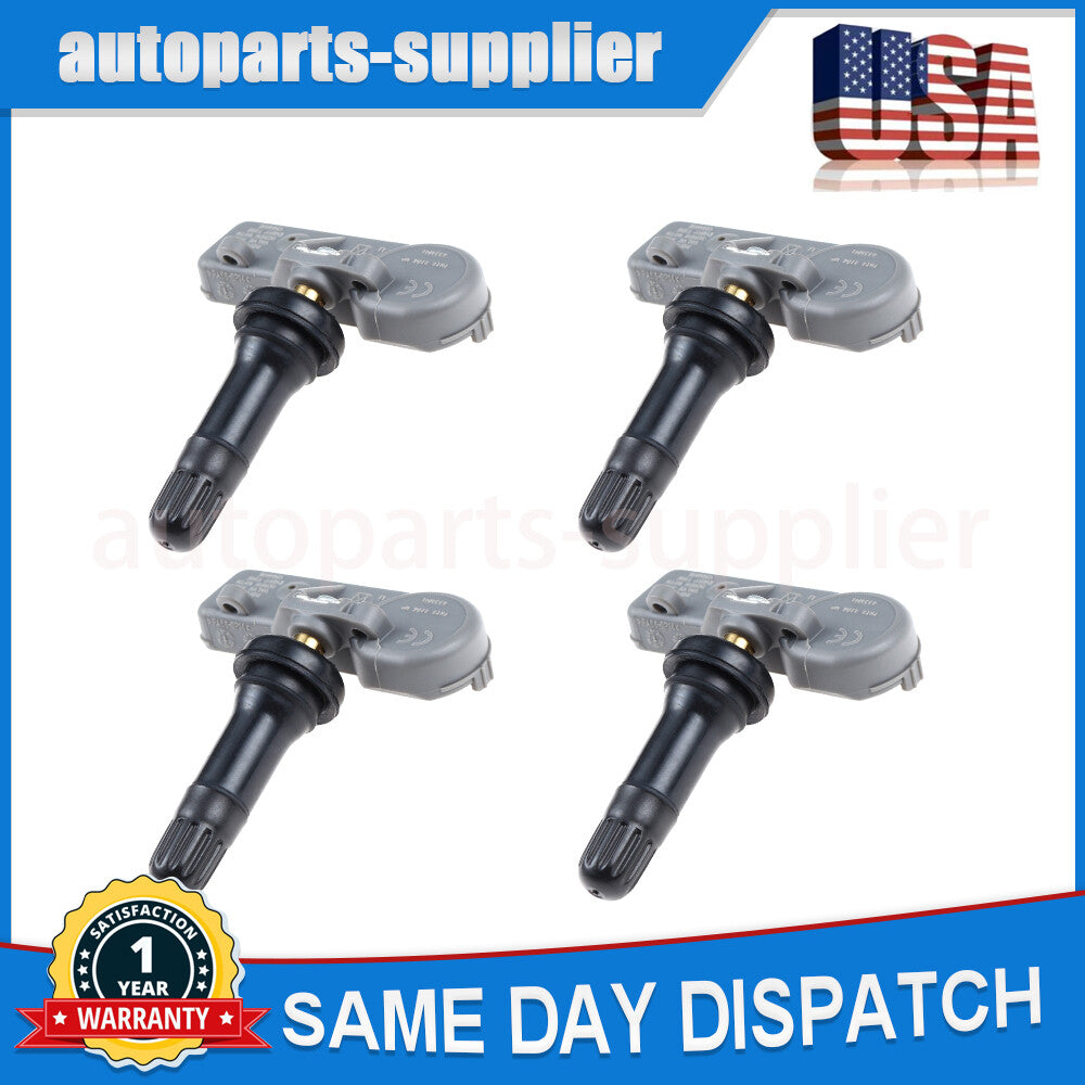 4-Piece Tire Pressure Sensor (TPMS) for Ford Escape Expedition Explorer DV6T-1A180-A