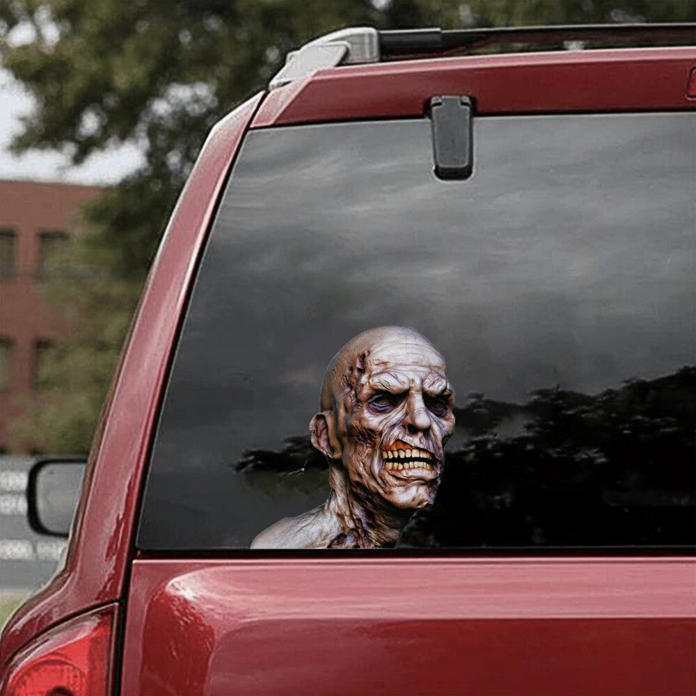 2x Skull Hood Decal Graphic Sticker Car Truck Window Bumper Vinyl Decoration