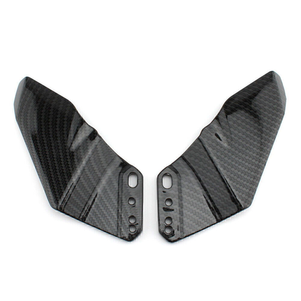 for Honda / for Kawasaki / for Suzuki / for BMW Universal Pair Carbon Fiber Wing Kit Spoiler