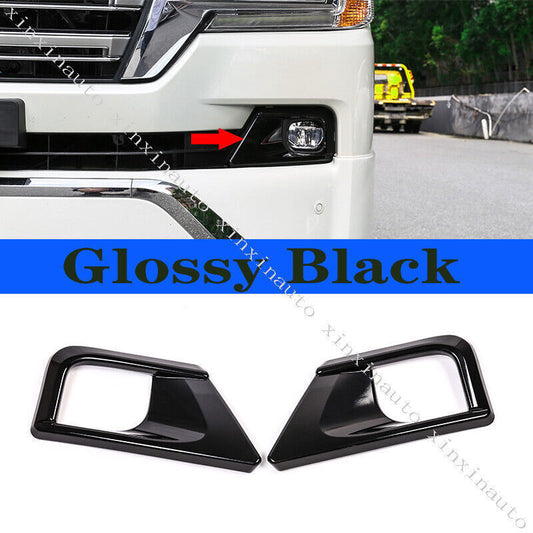 Pearl white rearview mirror cover for LEXUS LX570 2016-2021 with turn signals.