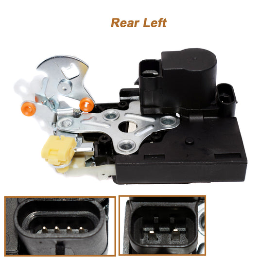 Brand new door lock actuator for 2001-2006 Silverado 1500, left rear door, model 15110651- n