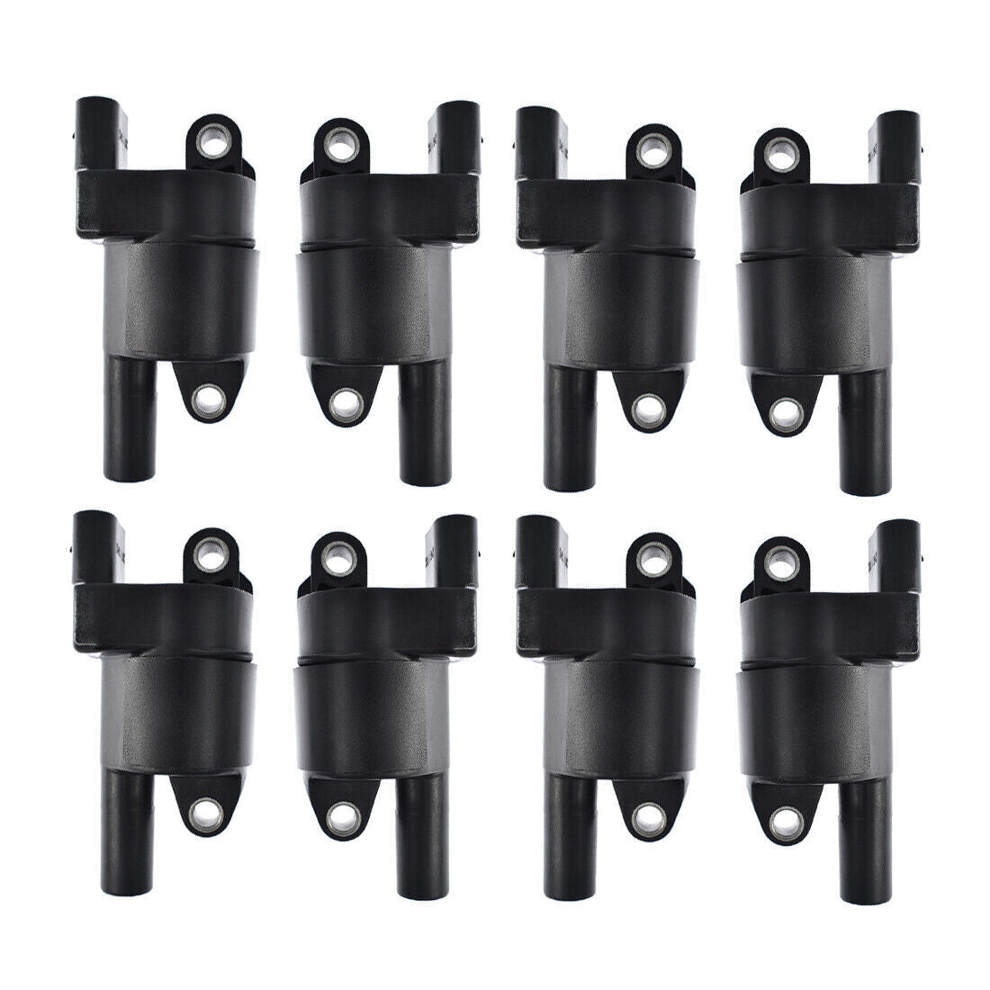 8x Round Ignition Coils for Buick for Chevrolet Express Silverado 1500 for GMC for Yukon