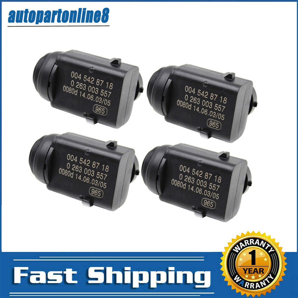 4-pack PDC parking sensors 0015427418 A0015427418 suitable for Mercedes-Benz E320 E350 E430 E500