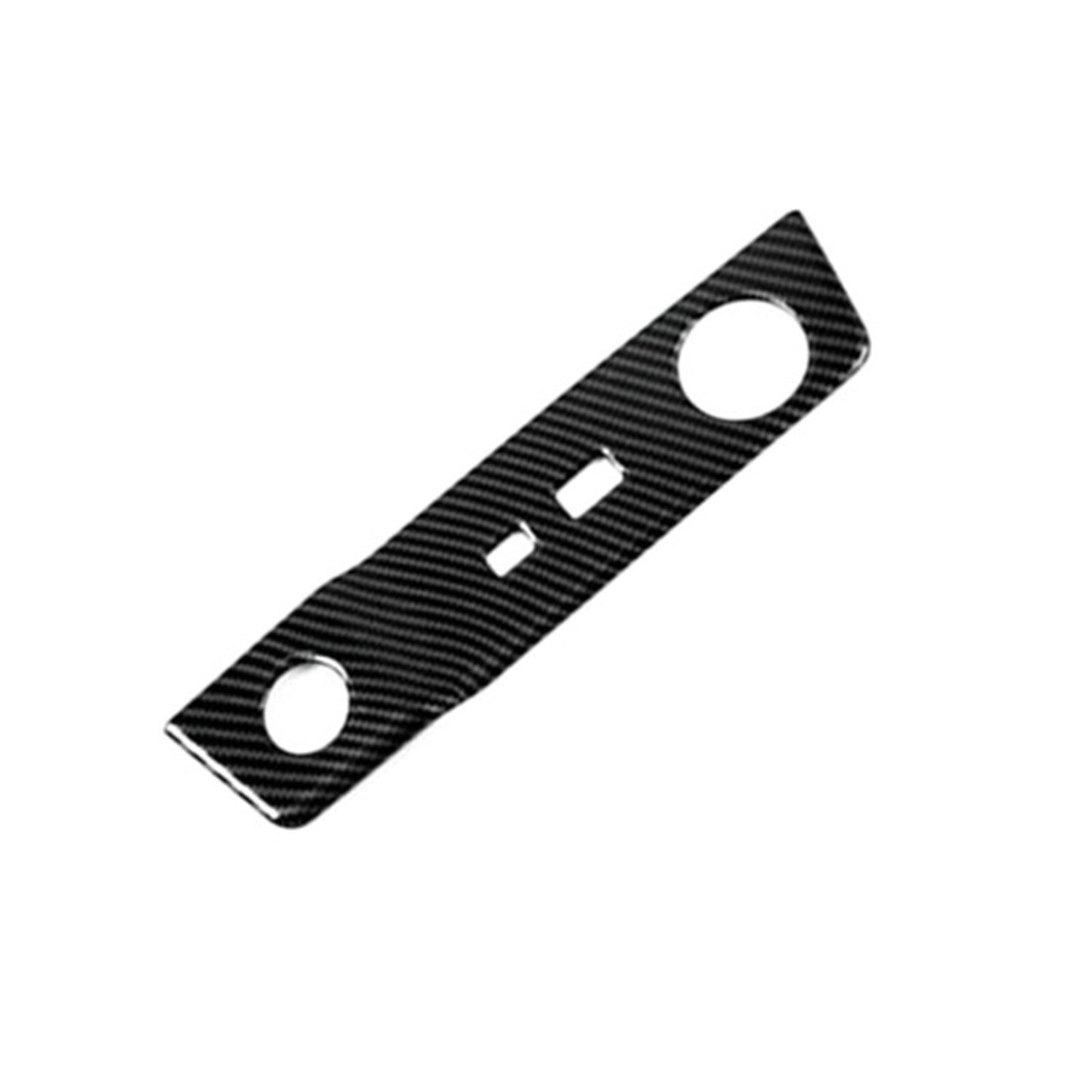for Nissan Rogue 2021-2023 USB Power Trim Panel Cover Frame Carbon Fiber 1PC
