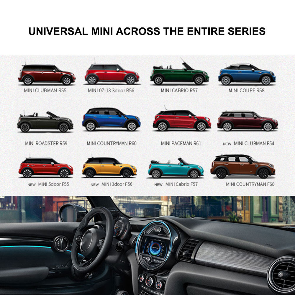 Car interior carbon lock door pin modification suitable for Mini Cooper R55 R56 R60 F55 F56- n