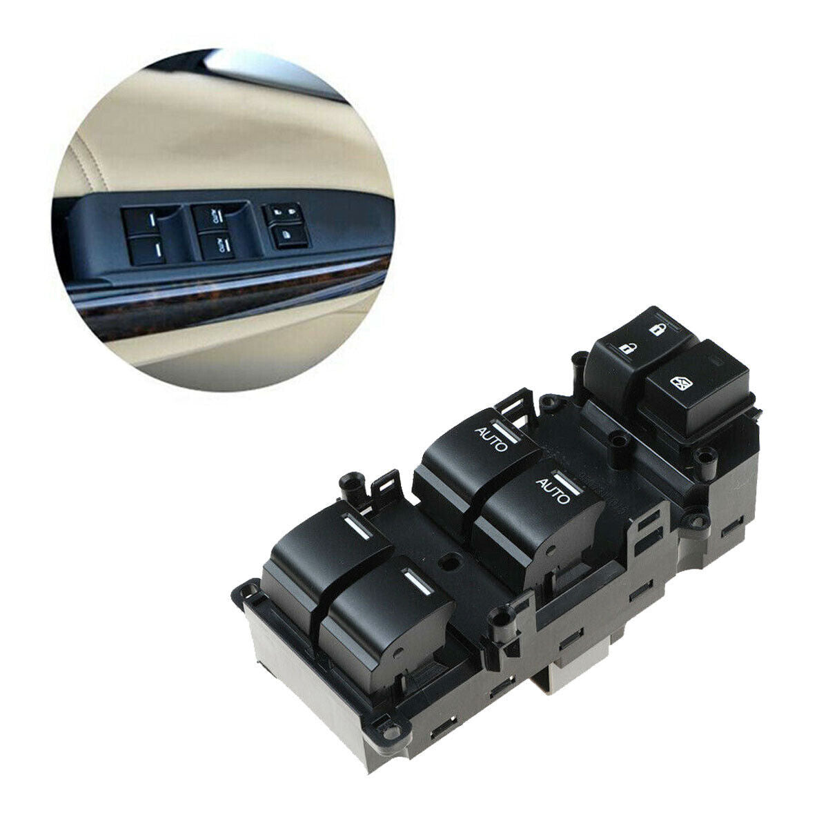 Main power window switch 35750-SZA-A31 suitable for Honda Pilot EX, Accord, and for Acura TSX n