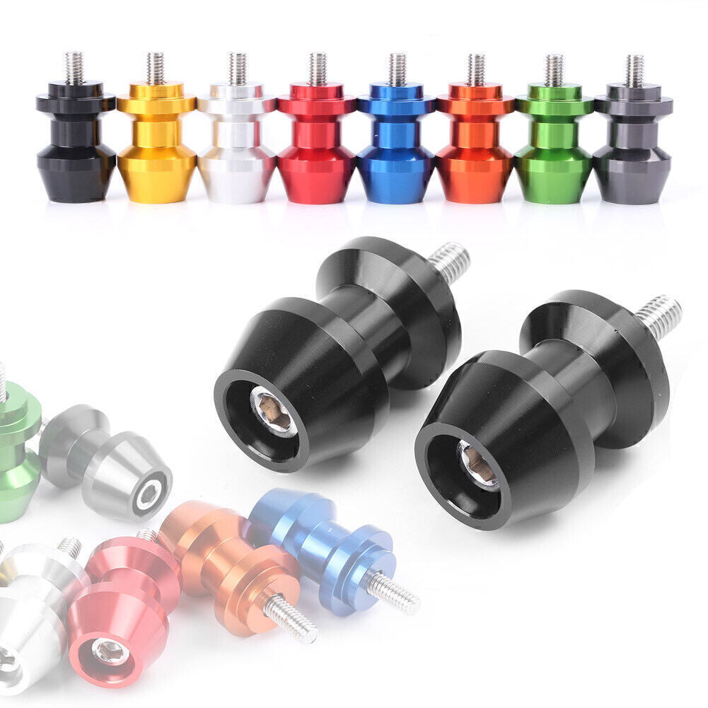 for Yamaha R1 XV250 R6 YZF600/R FZ6 FZ8 Red 1Set 6mm Swingarm Spool Slider