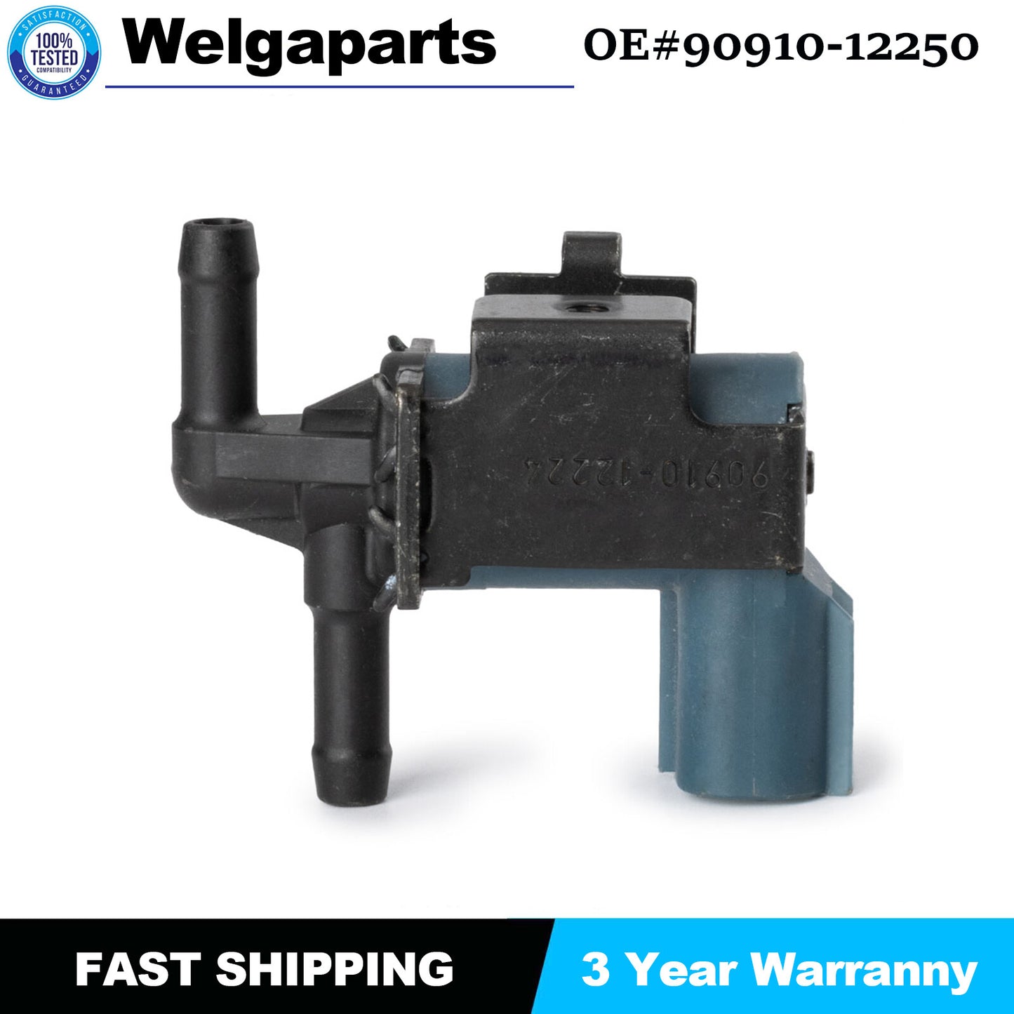 for Toyota Tacoma 2.4 2.7 3.4L Valve Vacuum VSV Switching Valve 90910-12250