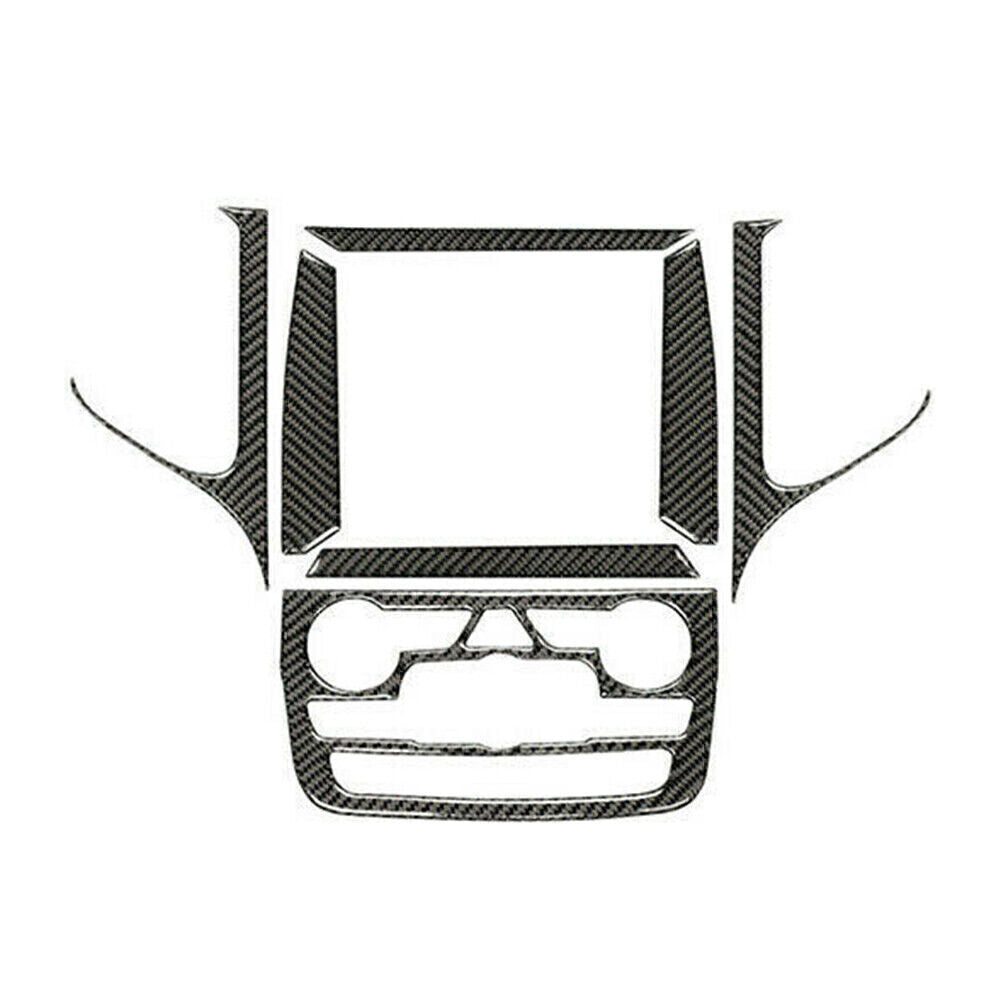 19x Carbon Fiber Interior Decoration Cover Trim for Jeep Grand Cherokee 2011-20