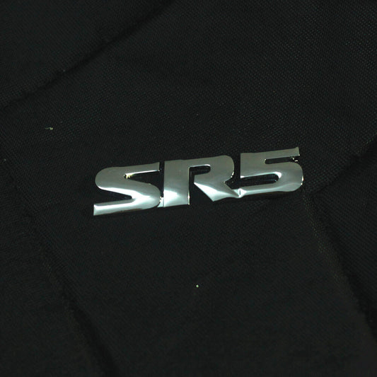 1x Chrome SR5 Silver Metal Sticker Badge Emblem Decal Trunk Pickup 4x4 V6 Fender Q
