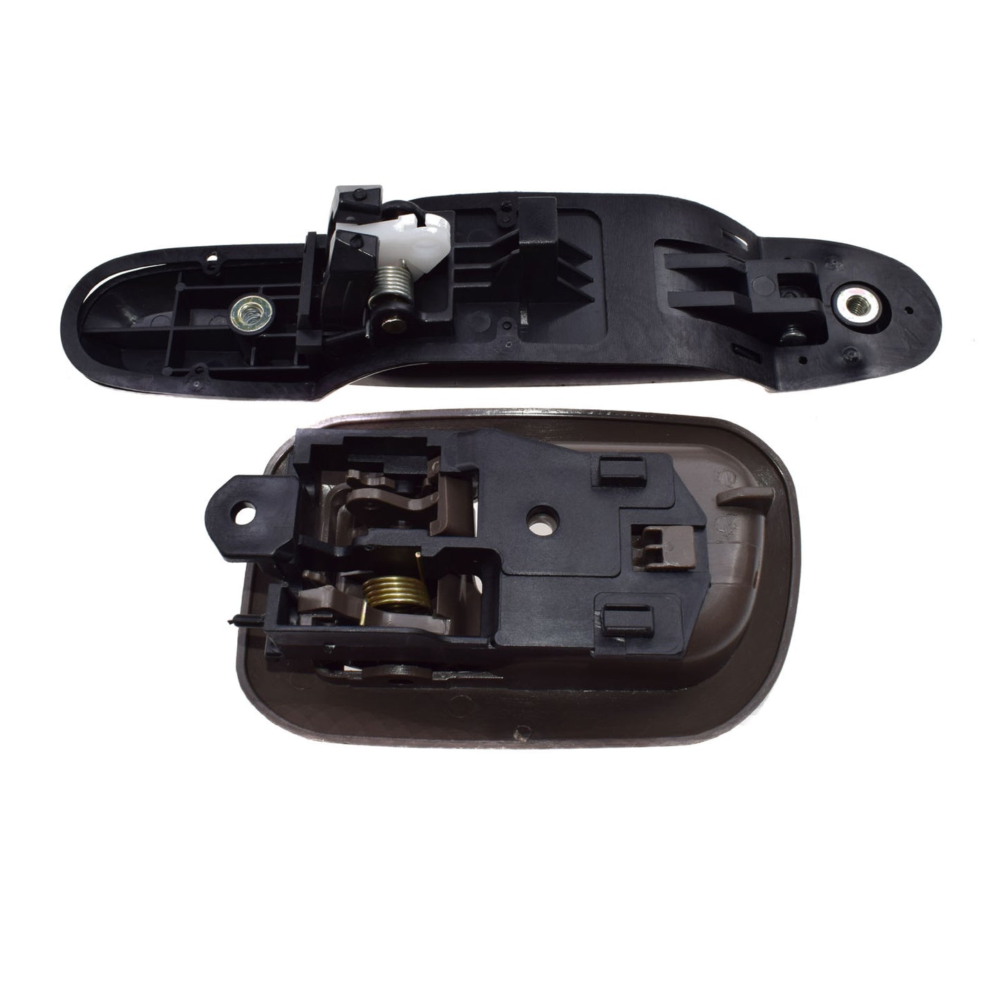 Black exterior, brown interior rear right door handle, suitable for 98-03 for Sienna , all new. n