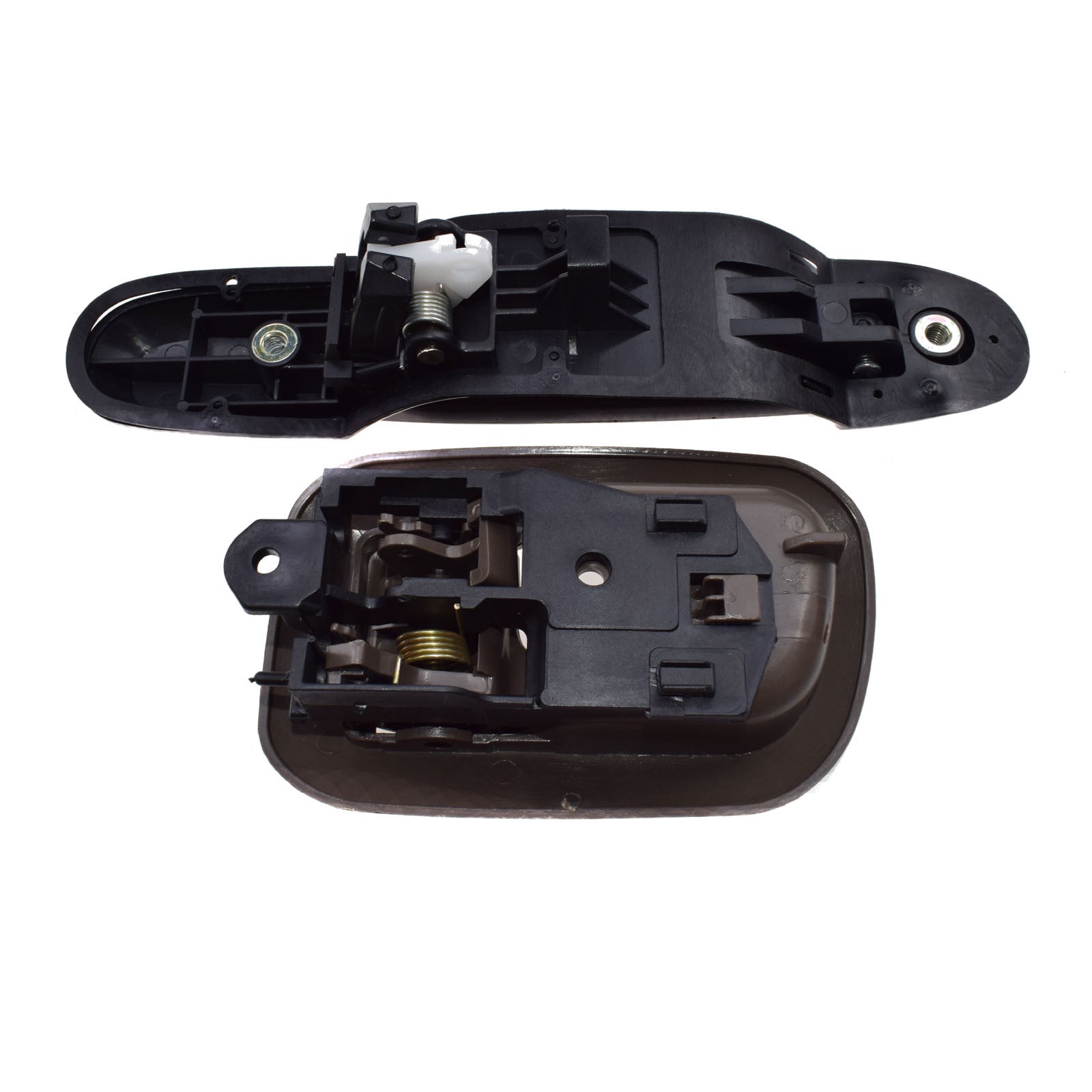 Black exterior, brown interior rear right door handle, suitable for 98-03 for Sienna , all new. n