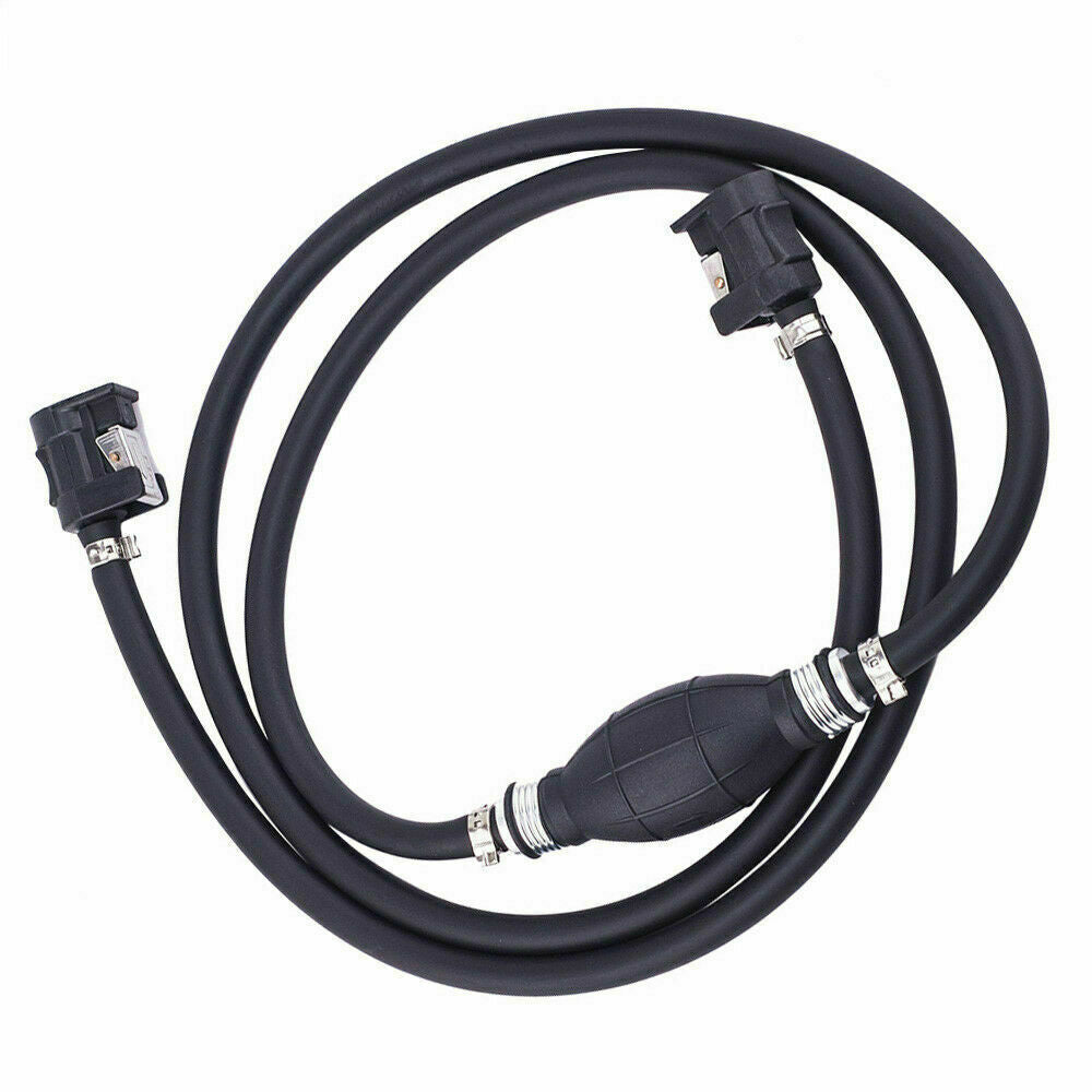 8mm Fuel Line Gas Hose Primer Bulb Outboard Motor Tank Connector for Yamaha