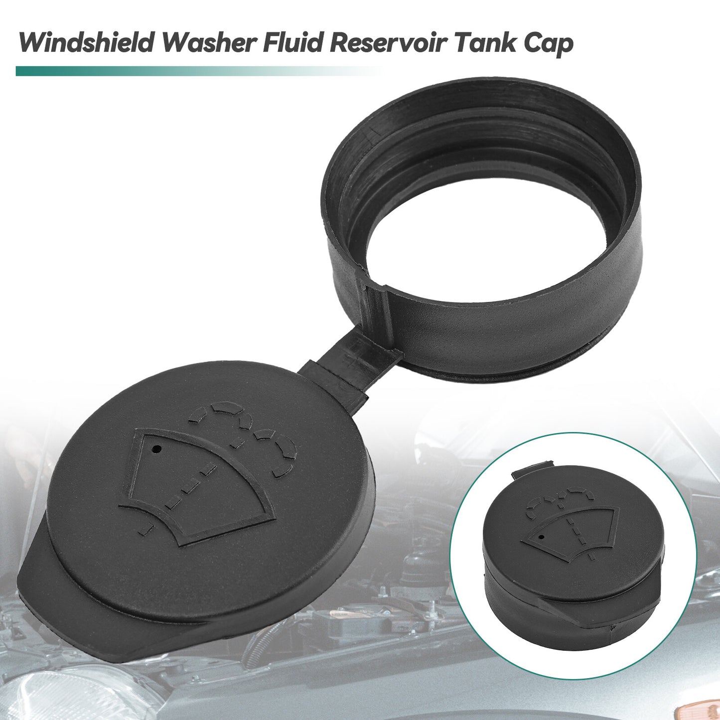Windshield Washer Fluid Reservoir Bottle Cap for Tesla for Model S 3 X 1131028-00-A Q