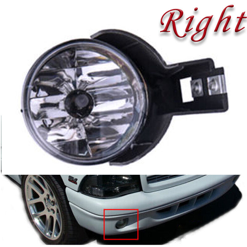 The right front fog light assembly is suitable for Dodge DAKOTA 1997-2000 and for Dodge DURANGO 1998-2000.
