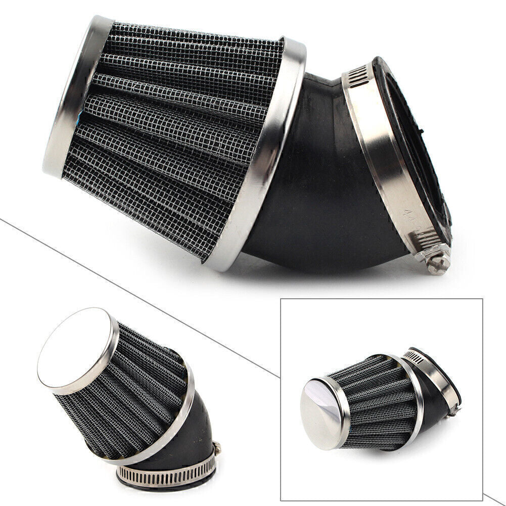 50mm Universal Air Cold Filter Cleaner Motor Scooter ATV Pit Dirt Bike For Q