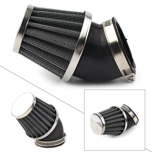 50mm Universal Air Cold Filter Cleaner Motor Scooter ATV Pit Dirt Bike For Q