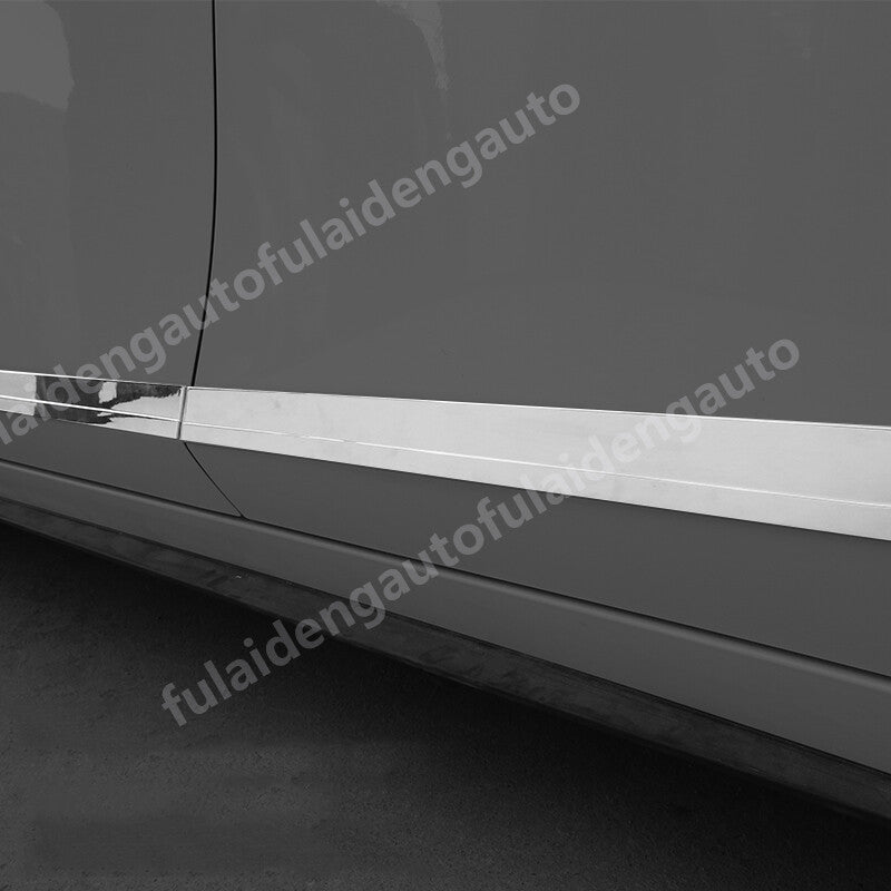 for Mazda 3 Axela 2019-2024 ABS Chrome Body Side Door Molding Cover Trim Decor