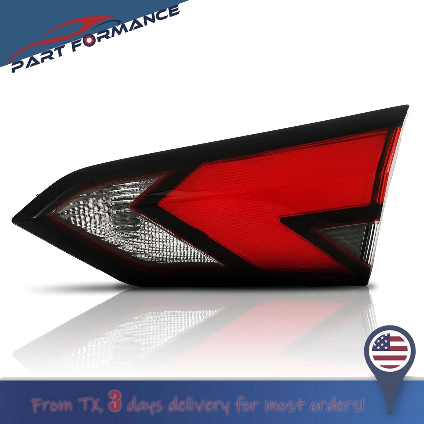 Fit for 2020 - 2023 Versa Tail Light Brake Light Rear Light Passenger Right Side- v